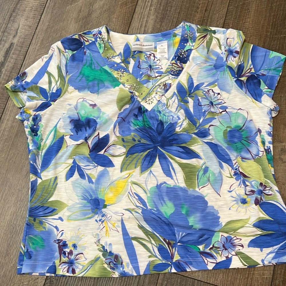 Alfred Dunner Petite Large Top